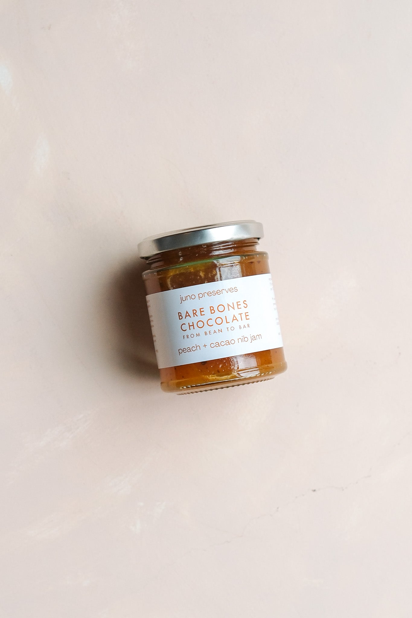 *New!* Juno x Bare Bones π Peach + Cacao Nib Jam