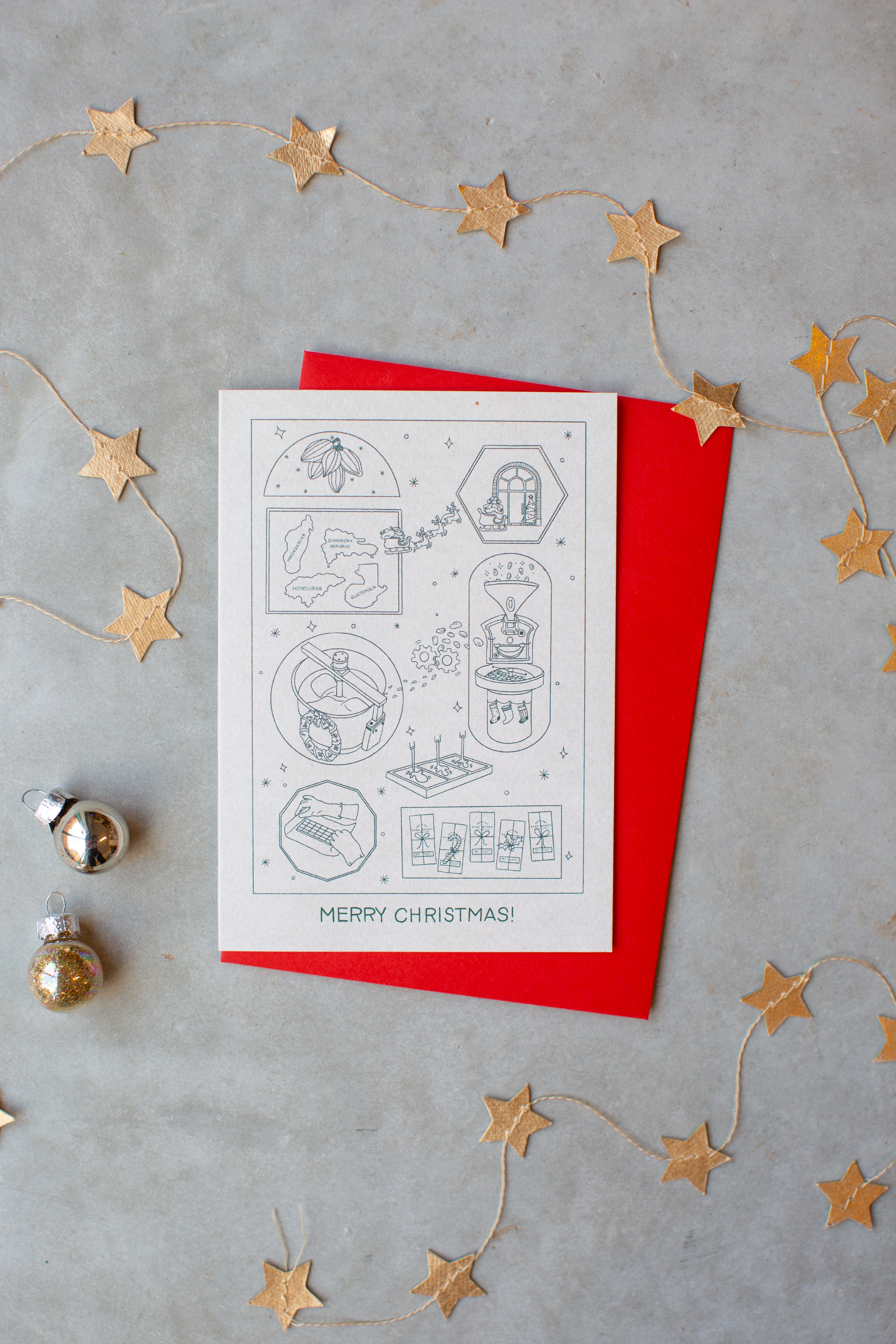 Bare Bones Christmas Card π