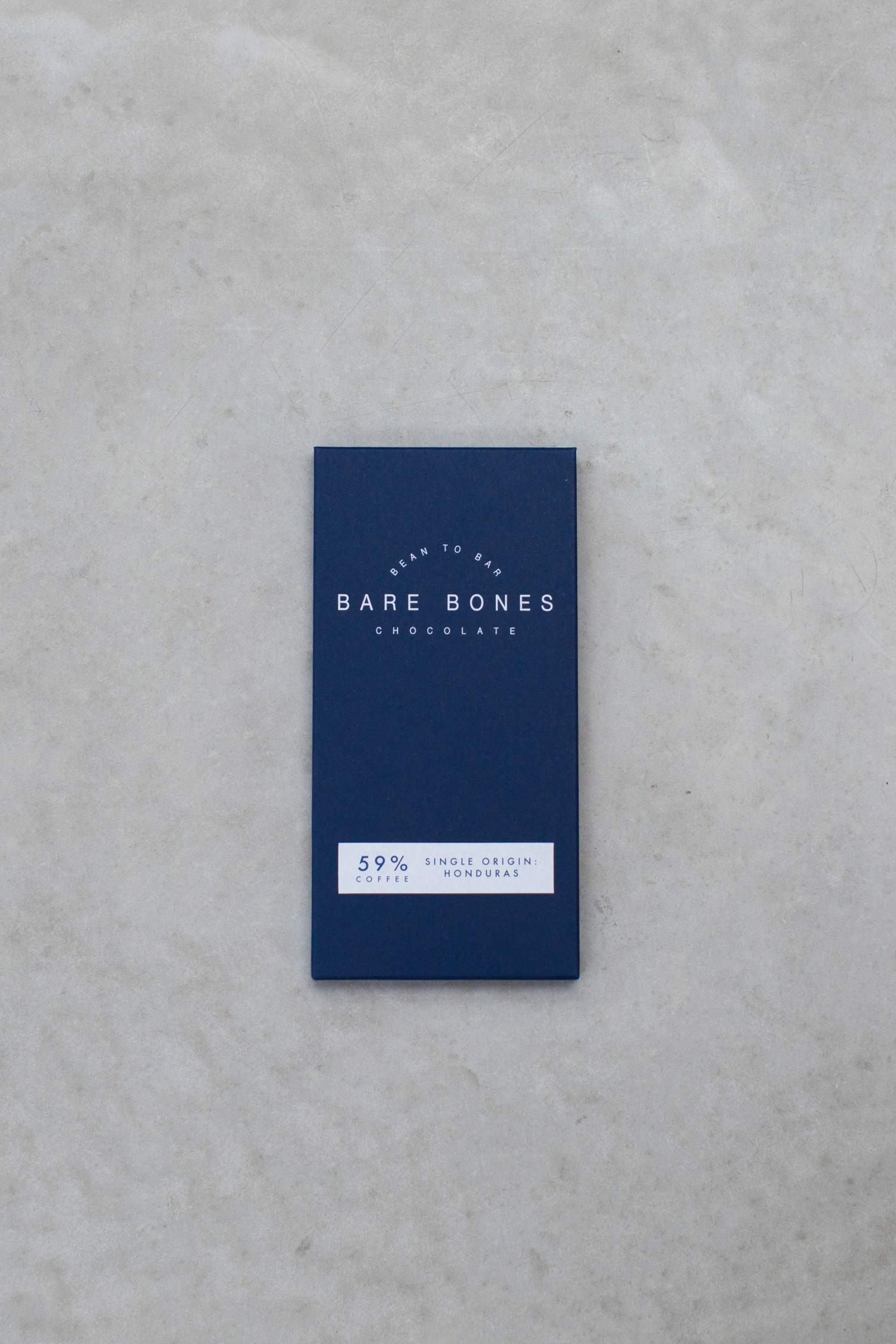 Honduras Milk Chocolate 59% with Ethiopian Coffee - Bare Bones Chocolate