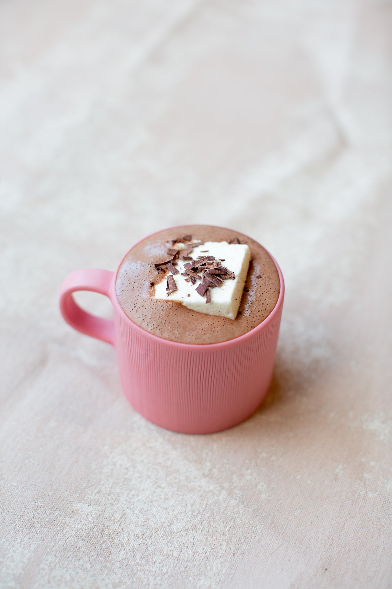 Hot Chocolate Flakes + Marshmallows