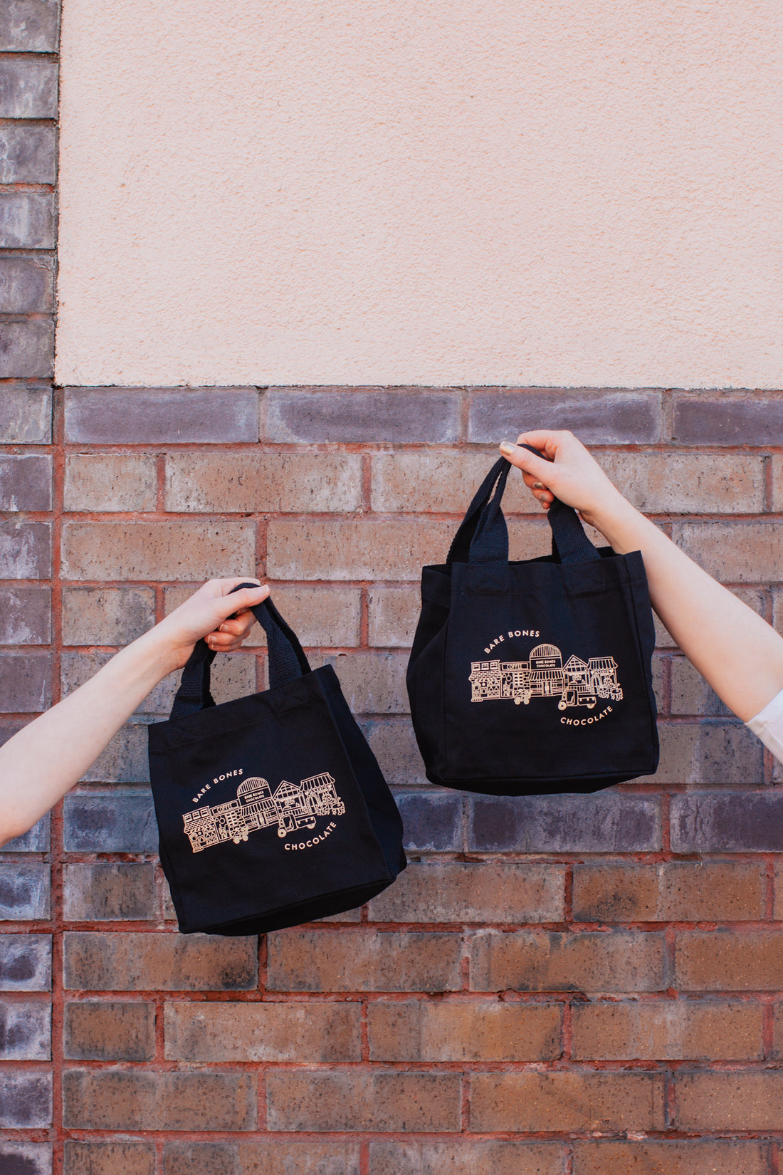 Bare Bones Little Shopfront Tiny Tote Bag