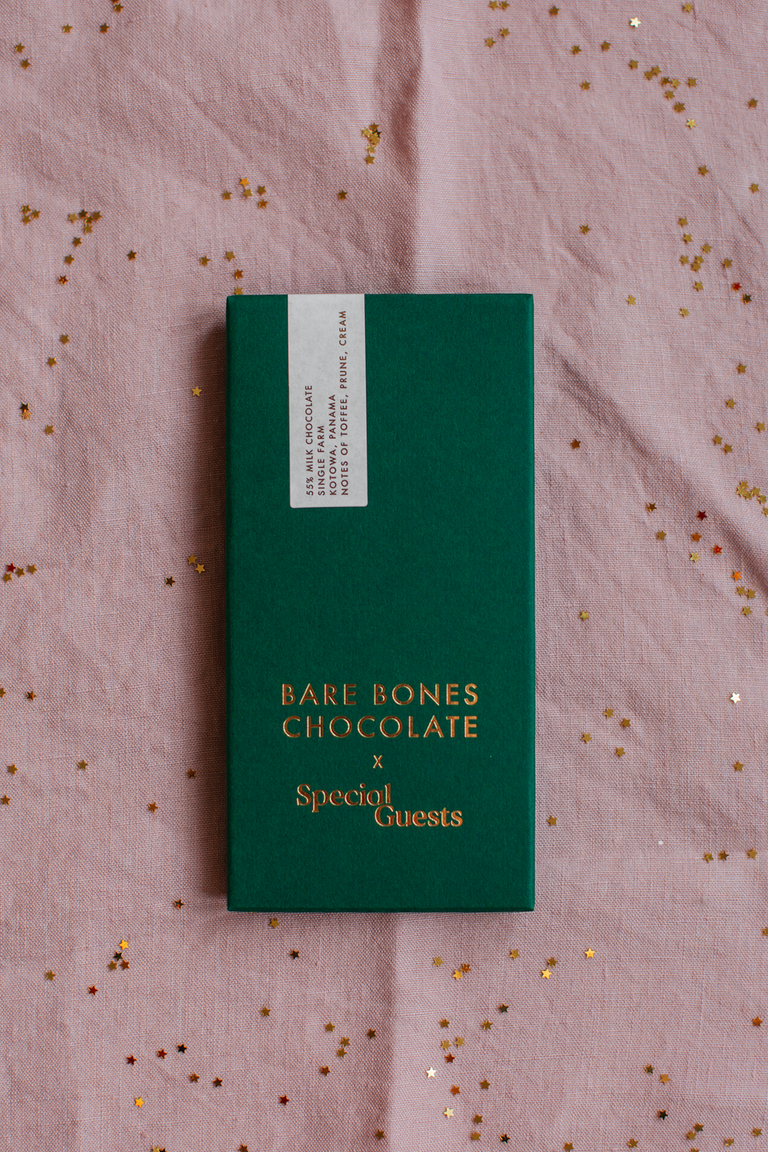 Panama 55% Special Guests x Bare Bones Limited Edition Milk Chocolate