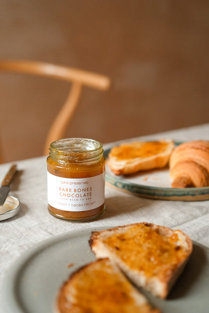 *New!* Juno x Bare Bones 🍑 Peach + Cacao Nib Jam
