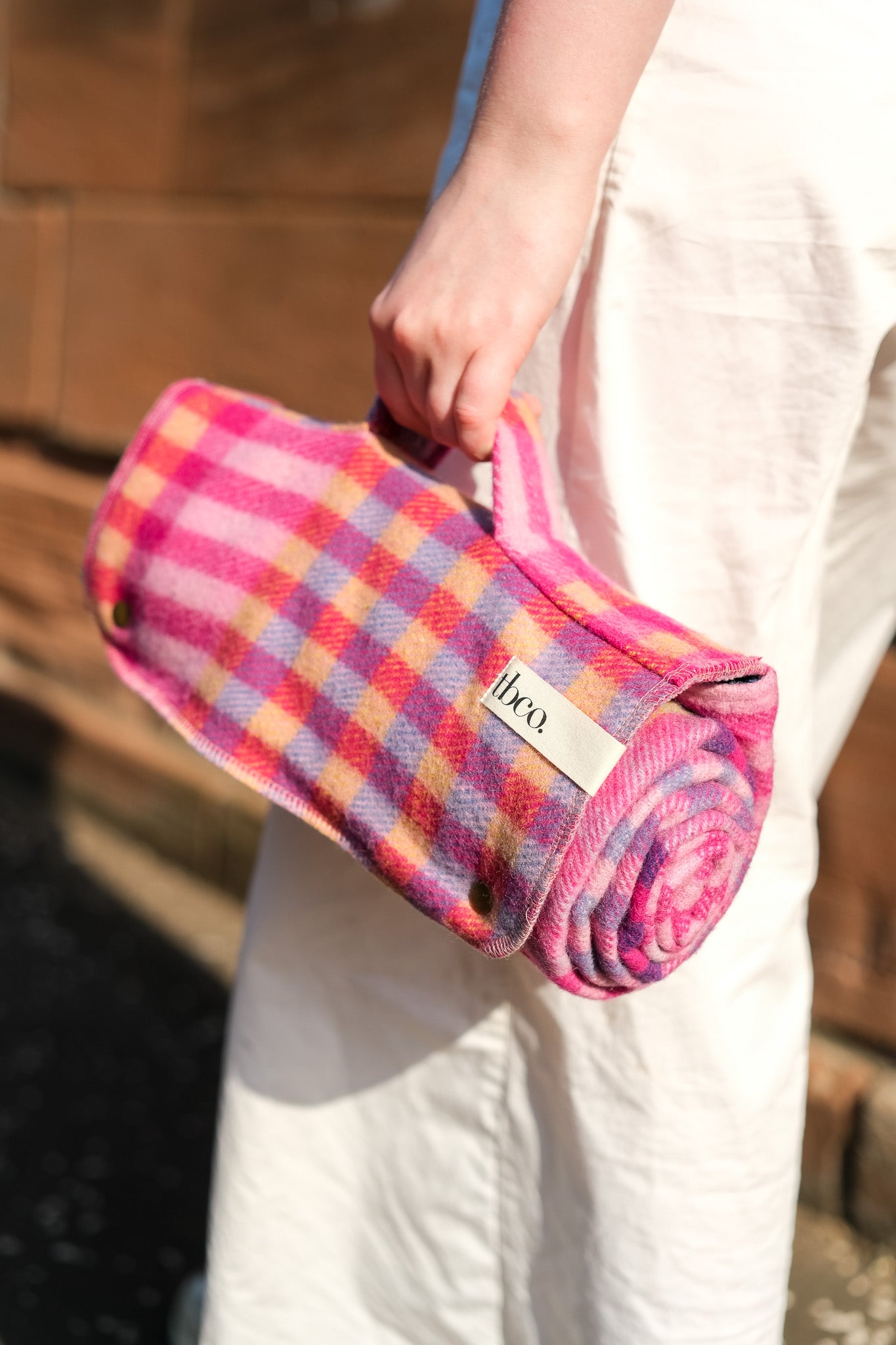 TBCo Recycled Wool Small Picnic Blanket