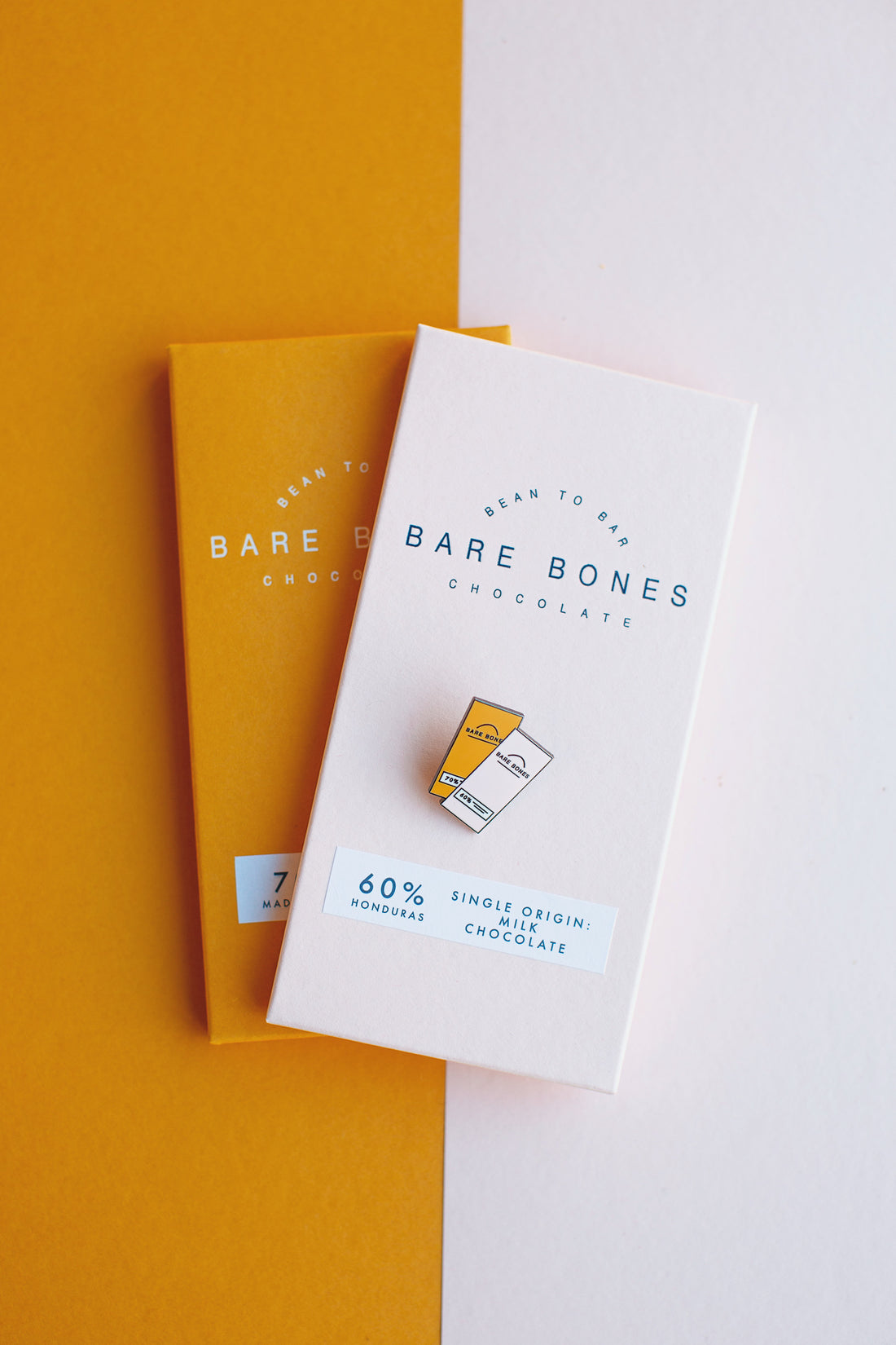Bare Bones Enamel Pin